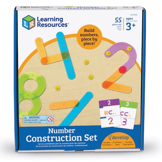Learning Resources Number Construction Activity Set